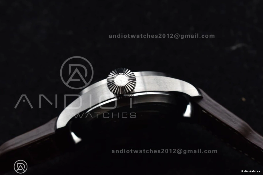 Brown IW500901 on Big Edition Real Strap A Pilot Best HighQuality ZF 524 Leather 0331